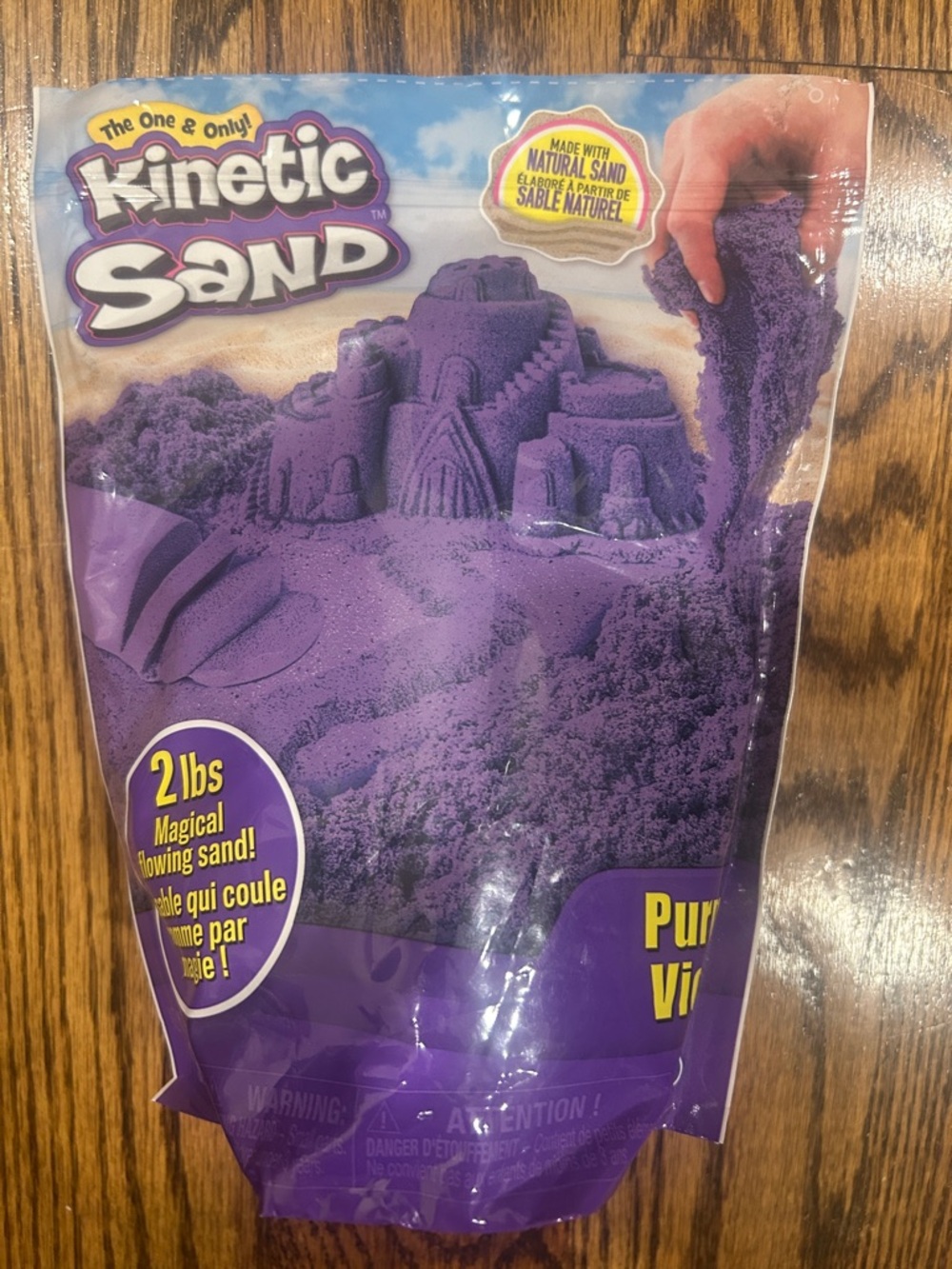 Kinetic Sand 2lb Purple Play Sand Stem Activity Bin Filler Idea